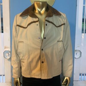 Vintage Beige and Brown Vintage Cowboy inspired